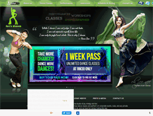 Tablet Screenshot of letsdance.com.my